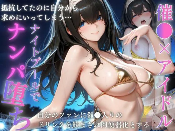 憧れのアイドルを催〇でナンパ堕ち  ひたすら中出しした話