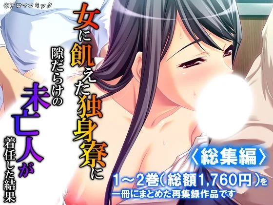 女に飢えた独身寮に隙だらけの未亡人が着任した結果  ＜総集編＞