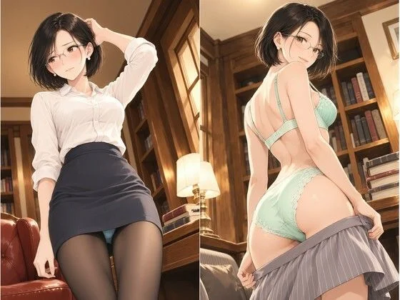 編集者さくらの秘密 〜夜の書斎、二人きりのパンチラ500枚〜